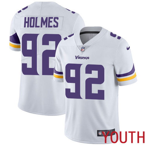Minnesota Vikings 92 Limited Jalyn Holmes White Nike NFL Road Youth Jersey Vapor Untouchable